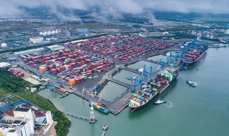 Bà Rịa - Vũng Tàu đặt mục tiêu trở thành trung tâm dịch vụ hàng hải của Đông Nam Á. Ảnh: Mạnh Dũng