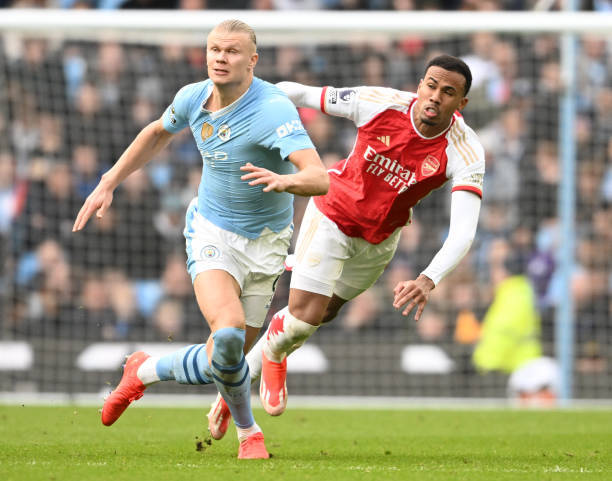 Man City v&agrave; Arsenal cầm ho&agrave; nhau với tỷ số 0-0. Ảnh: Getty.