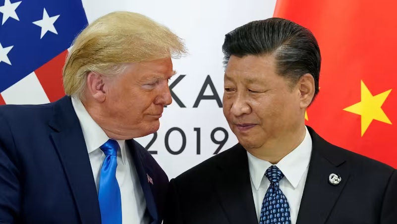&Ocirc;ng Donald Trump v&agrave; Chủ tịch Trung Quốc Tập Cận B&igrave;nh v&agrave;o năm 2019. Ảnh: Nikkei