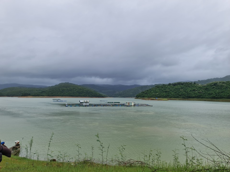 Hồ chứa nước Liệt Sơn.