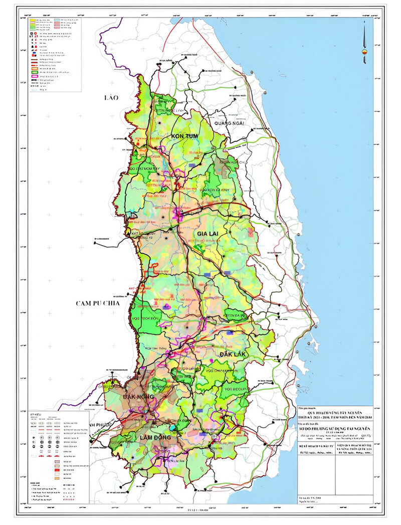 Ph&ecirc; duyệt Quy hoạch v&ugrave;ng T&acirc;y Nguy&ecirc;n trong th&aacute;ng 4/2024. Ảnh minh họa.