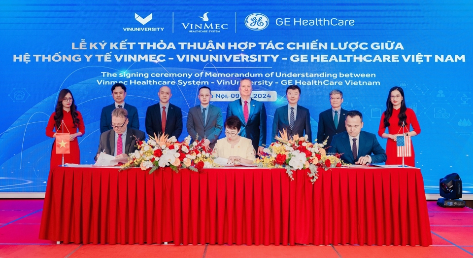 VINMEC-VINUNI - GE HealthCar hợp tác đào tạo thực hành y khoa chuẩn quốc tế - Ảnh 1