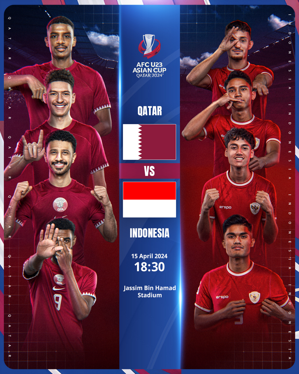 Link xem trực tiếp U23 Qatar vs U23 Indonesia lúc 22 giờ 30 ngày 15/4/2024 - Ảnh 1