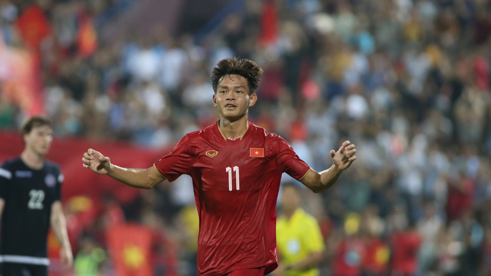 U23 Việt Nam đặt mục ti&ecirc;u c&oacute; 3 điểm trước U23&nbsp;Kuwait. Ảnh: Ngọc T&uacute;.