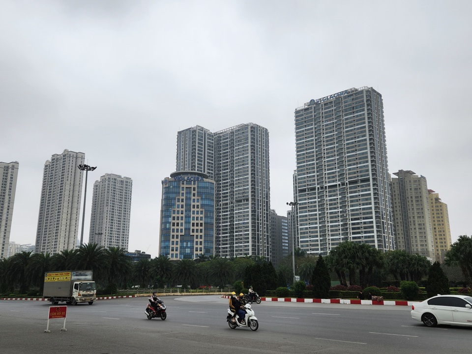 Giá nhà chung cư tại Hà Nội tăng bất thường trong thời gian vừa qua. Ảnh: Thanh Hải