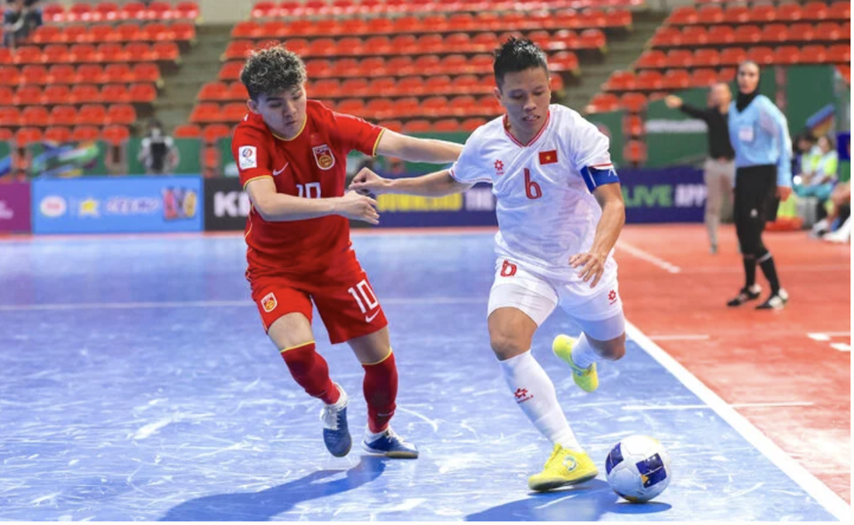 Tuyển futsal Việt Nam được đ&aacute;nh gi&aacute; cao hơn tuyển&nbsp;futsal Trung Quốc.