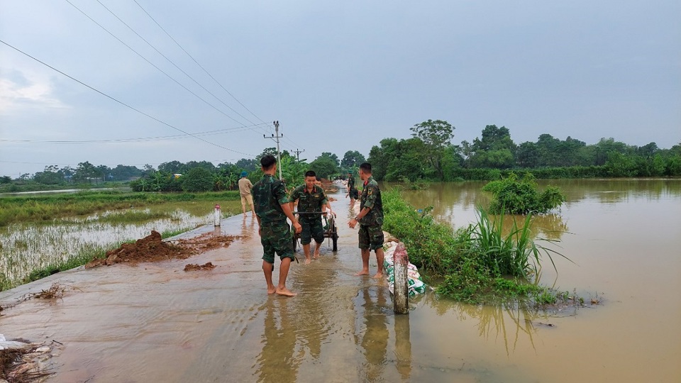 Những con đường d&acirc;n sinh ở v&ugrave;ng Tả B&ugrave;i được ch&iacute;nh quyền x&atilde; Nam Phương Tiến kiến nghị n&acirc;ng cấp...