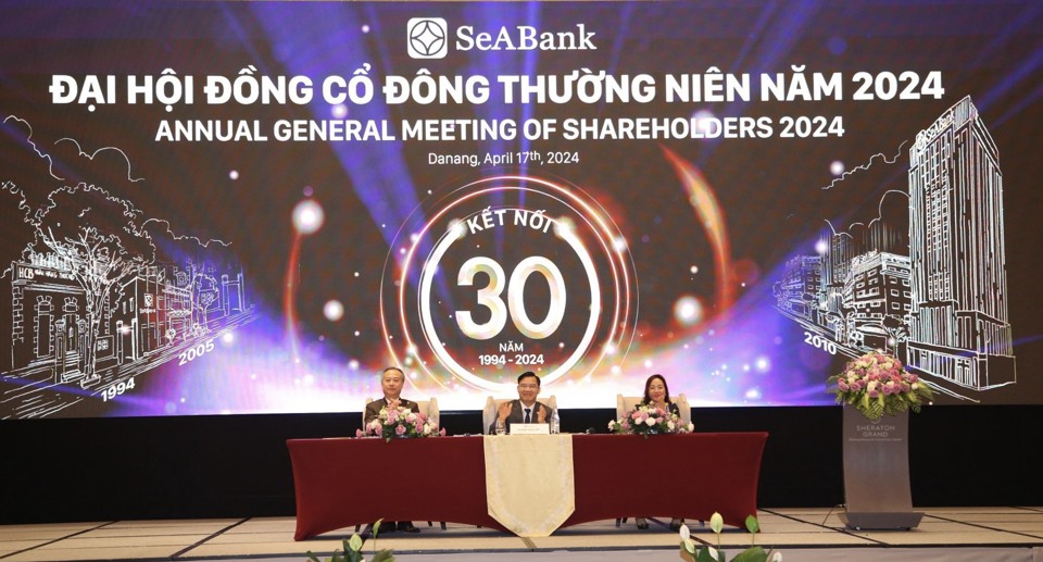 Đại hội đồng cổ đông thường niên 2024: SeABank đặt mục tiêu tăng trưởng 28% - Ảnh 2