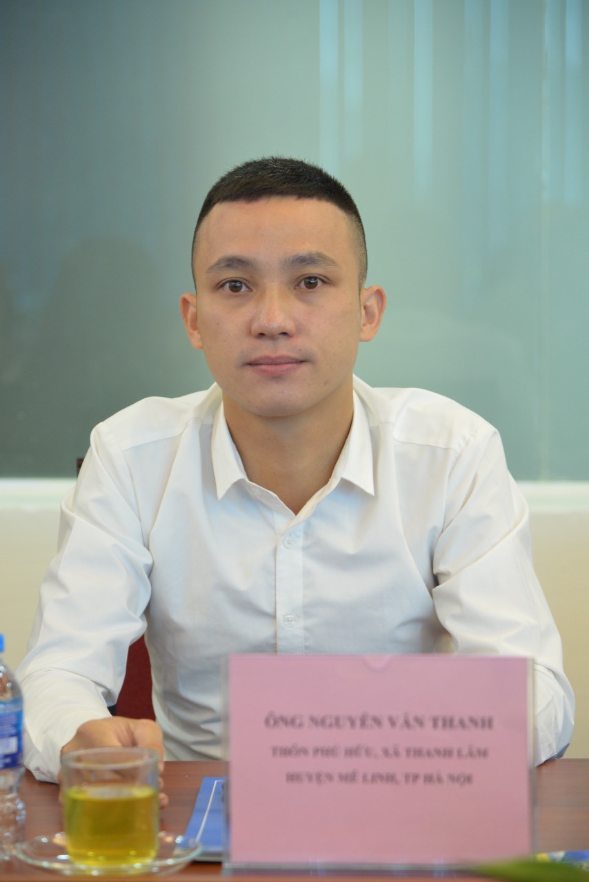 Anh Nguyễn Văn Thanh (x&atilde; Thanh L&acirc;m, huyện M&ecirc; Linh, TP H&agrave; Nội)