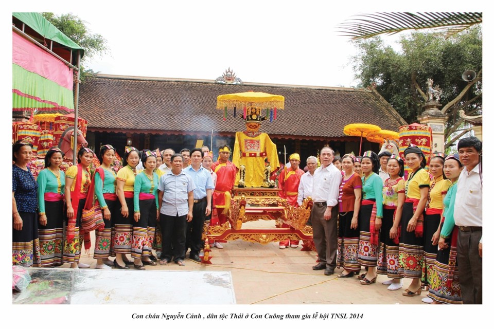 Lễ hội Đền thờ Thái phó Tấn Quốc công Nguyễn Cảnh Hoan được công nhận là Di sản Văn hoá phi vật thể Quốc gia - Ảnh 2
