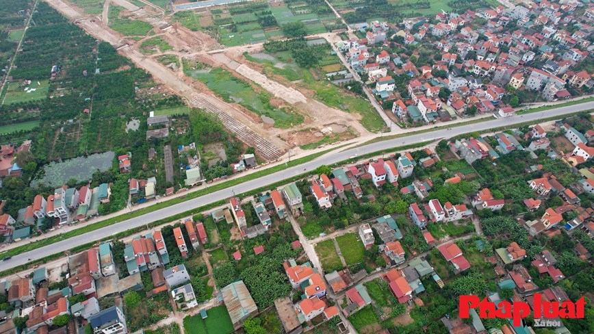 Vị trí sắp xây dựng cầu Hồng Hà nối hai huyện Đan Phượng, Mê Linh - Ảnh 2