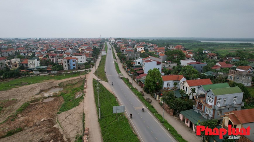 Vị trí sắp xây dựng cầu Hồng Hà nối hai huyện Đan Phượng, Mê Linh - Ảnh 3