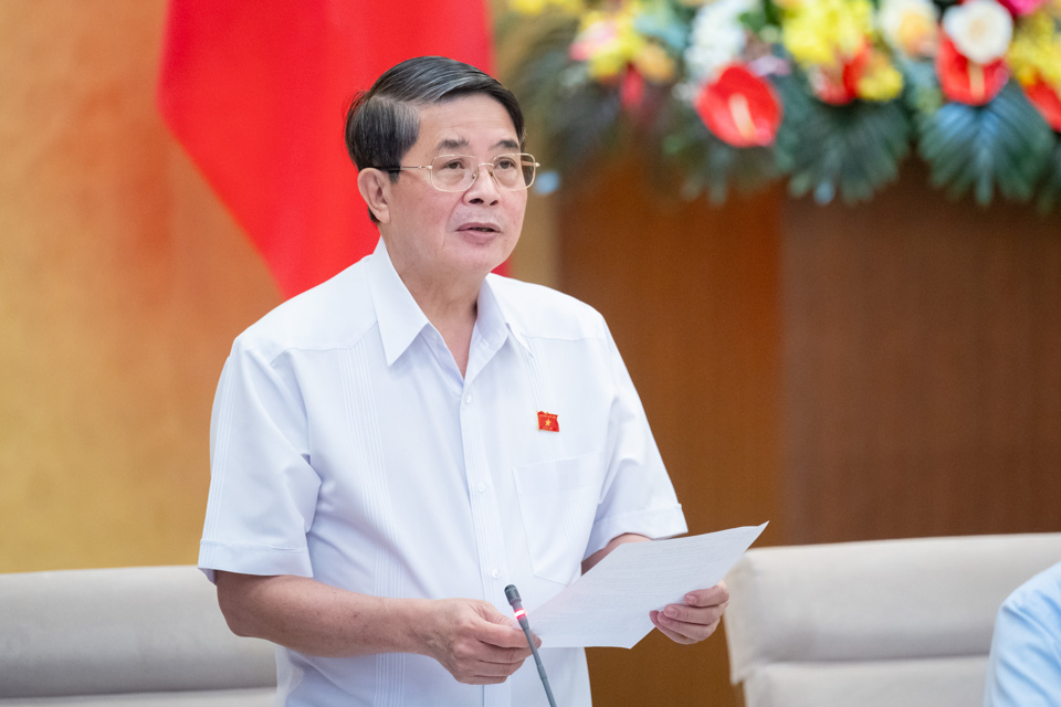 Phoacute; Chủ tịch Quốc hội Nguyễn Đức Hải kết luận nội dung thảo luận. Ảnh: Quochoi.vn