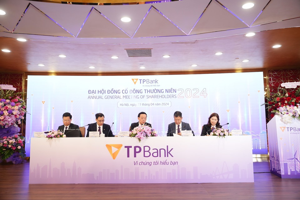 TPBank tổ chức Đại hội đồng cổ đocirc;ng thường niecirc;n 2024.