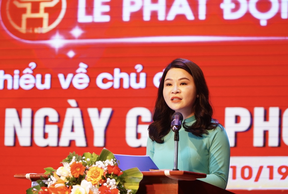 B&iacute; thư Th&agrave;nh Đo&agrave;n H&agrave; Nội Chu Hồng Minh triển khai Kế hoạch cuộc thi