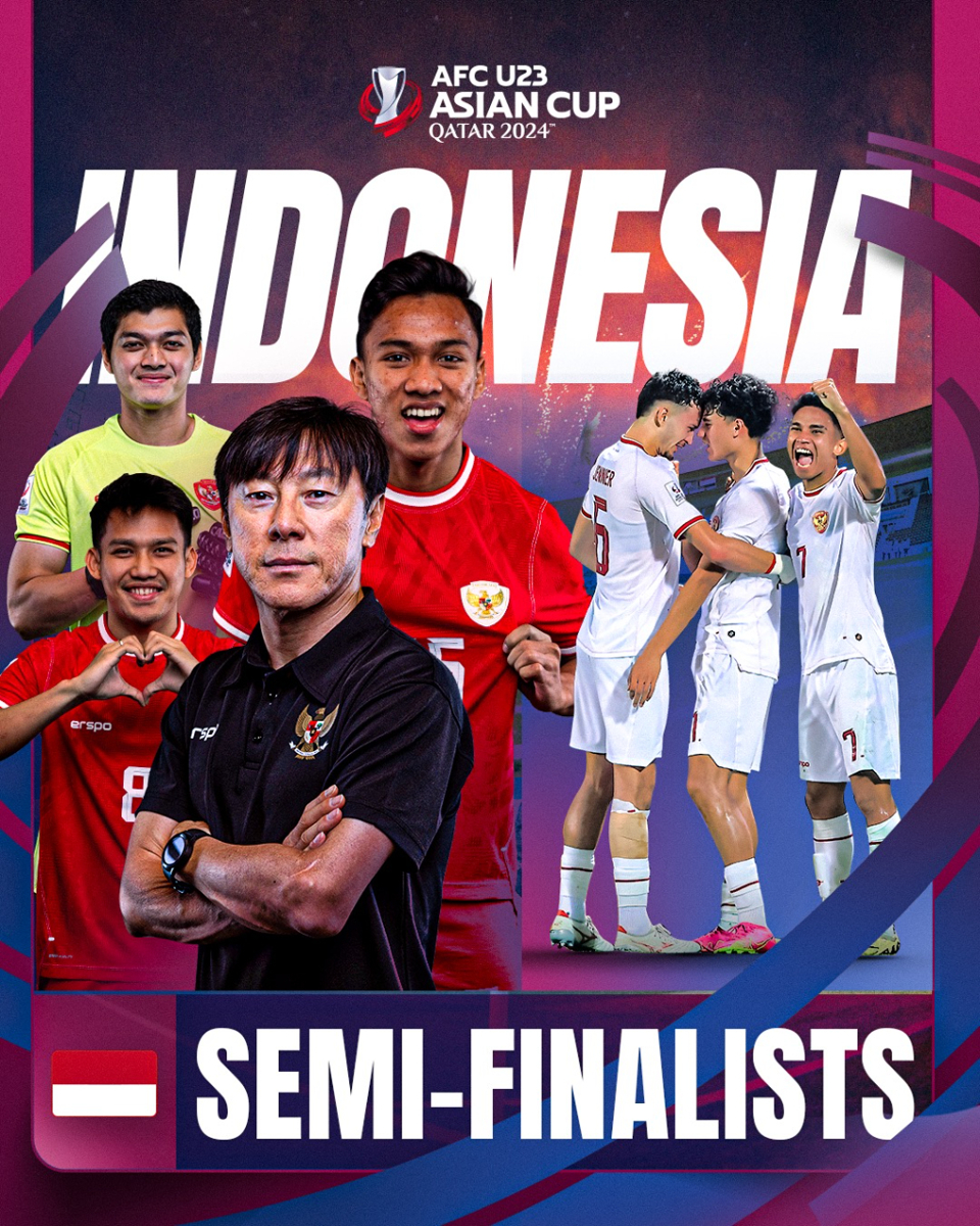 U23 Indonesia tạo kỳ t&iacute;ch khi vượt qua U23 H&agrave;n Quốc.