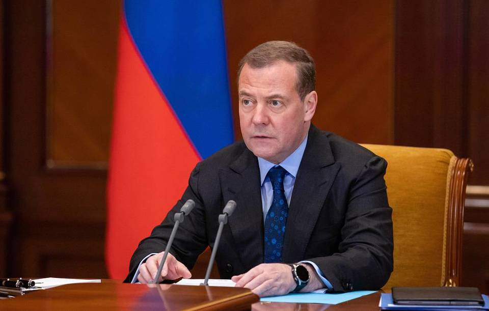 Ph&oacute; Chủ tịch Hội đồng An ninh Nga Dmitry Medvedev. Ảnh: Tass