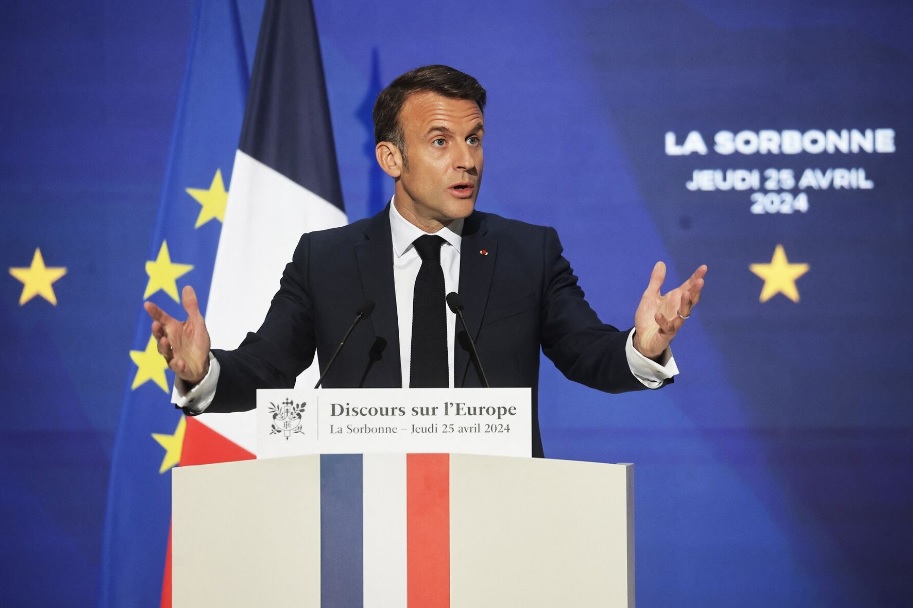 Tổng thống Ph&aacute;p Emmanuel Macron. Ảnh: AFP