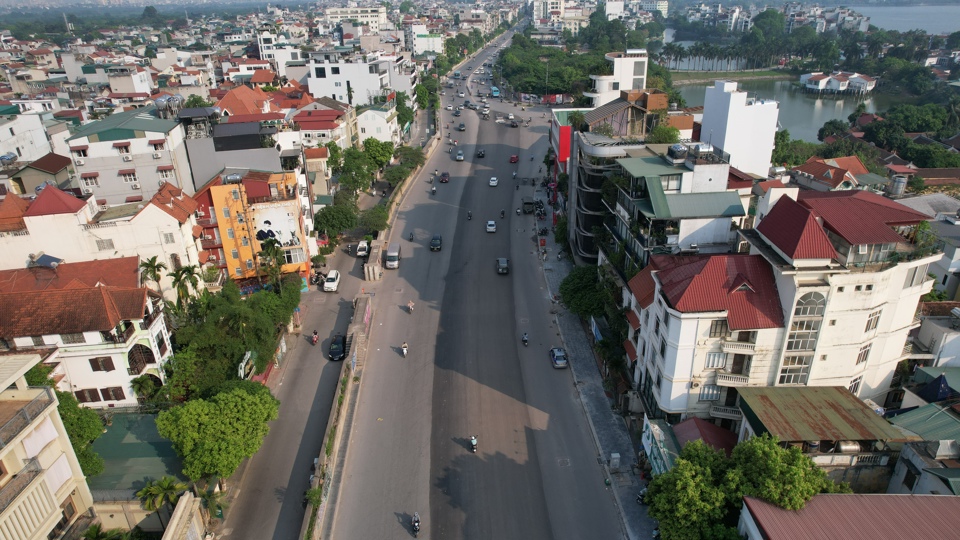 Đoạn đường th&ocirc;ng xe c&oacute; chiều d&agrave;i 260m nhưng sẽ gỡ n&uacute;t thắt &ugrave;n tắc giao th&ocirc;ng tại khu vực n&agrave;y .