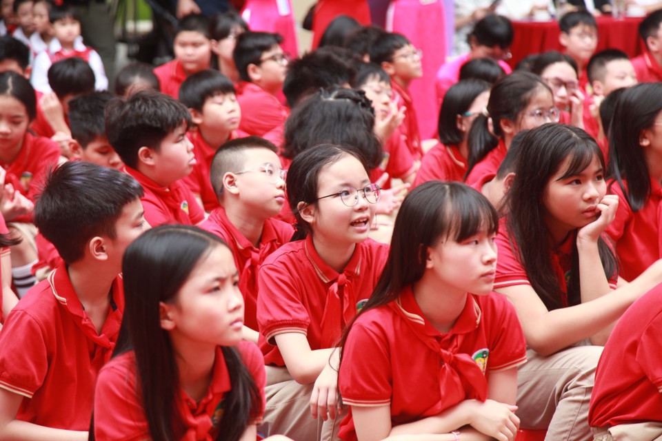 Học sinh Hoàn Kiếm hào hứng với Ngày hội đọc sách 2024