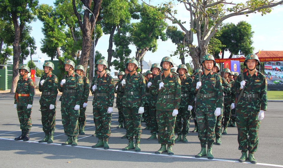 Lực lượng đặc nhiệm thuộc Bộ Tư lệnh TP Hồ Chiacute; Minh.