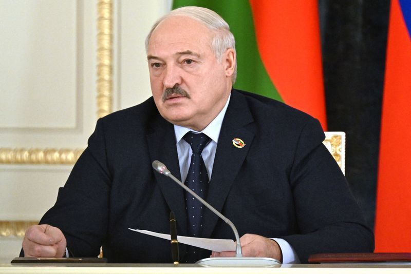 Tổng thống Belarus Alexander Lukashenko. Ảnh: Reuters