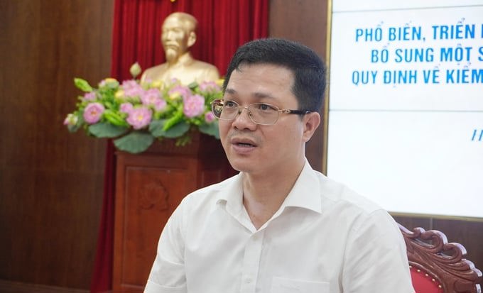 Cục trưởng Cục Thuacute; y Nguyễn Văn Long lưu yacute;: 