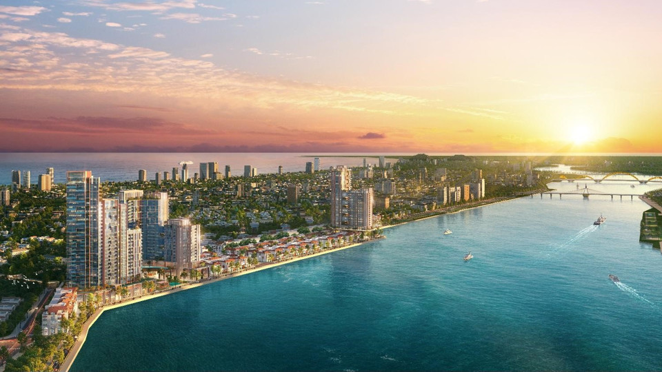 Sun Symphony Residence - &ldquo;mảnh gh&eacute;p&rdquo; xứng tầm với vị thế của khu vực &ldquo;tr&aacute;i tim&rdquo; Đ&agrave; Nẵng. Ảnh phối cảnh minh họa