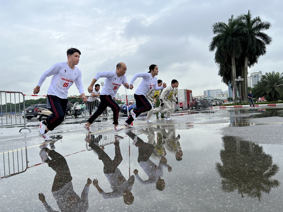 Nhiều nội dung thi hấp dẫn.