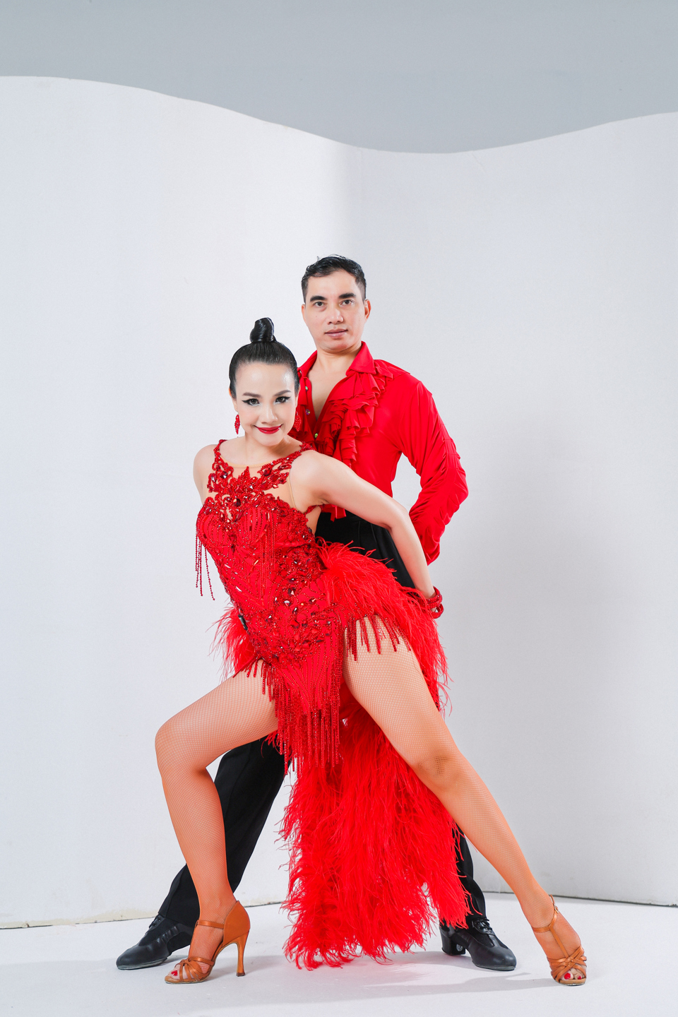 Vận động viên Việt Nam thi Giải Vô địch Thế giới Dancesport hạng tuổi Trung niên - Ảnh 3