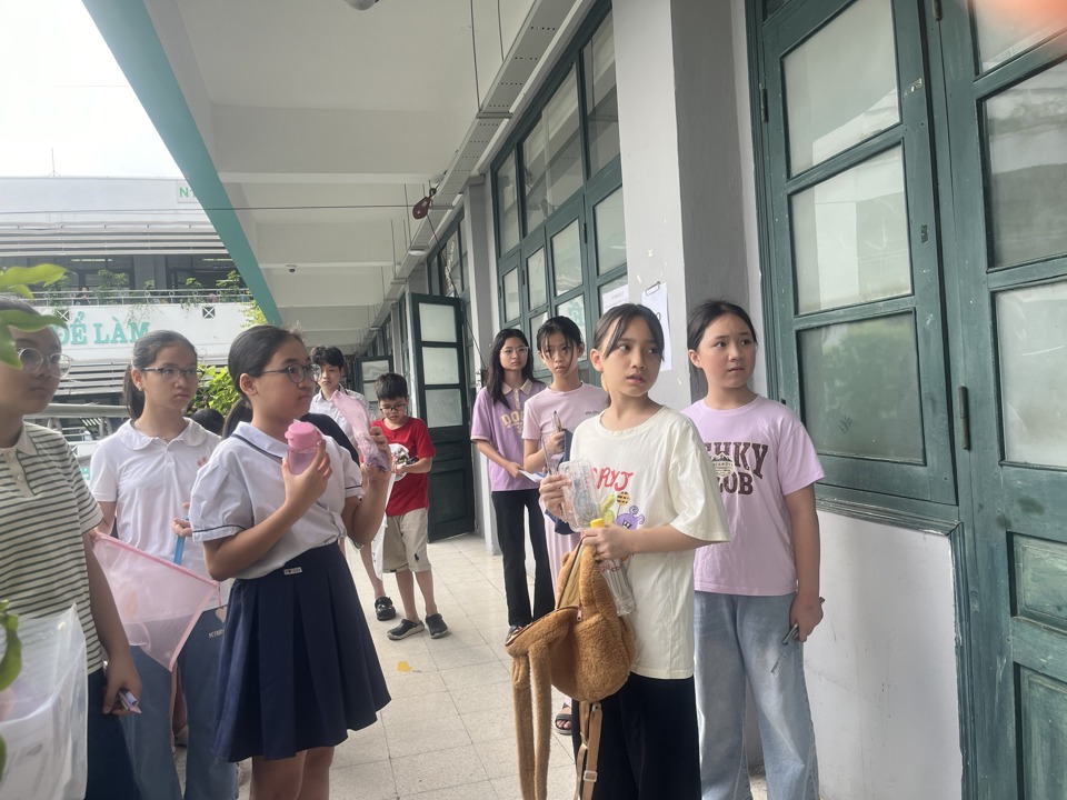 5.555 sỹ tử nhí bước vào kỳ thi lớp 6 Trường THCS&THPT Nguyễn Tất Thành - Ảnh 5