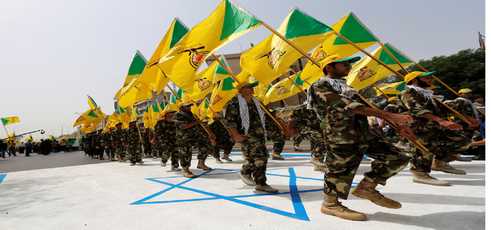 Nh&oacute;m vũ trang Kataib Hezbollah thuộc d&ograve;ng Hồi gi&aacute;o Shiite đang tăng cường tấn c&ocirc;ng v&agrave;o Israel. Ảnh: Reuters