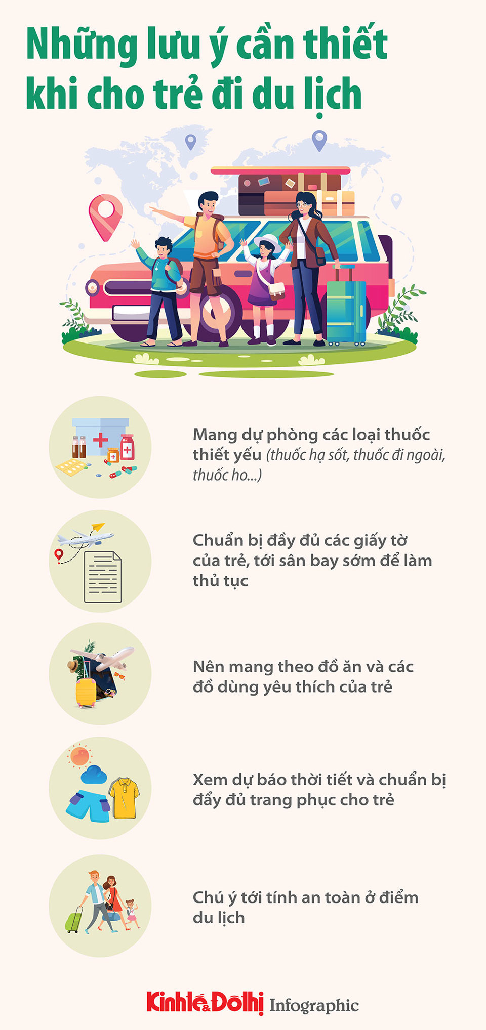 Những lưu ý cần thiết khi cho trẻ đi du lịch - Ảnh 1