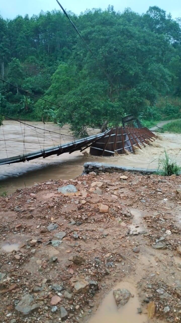 Toàn cảnh TP Hà Giang ngập úng, sạt lở đất, ách tắc giao thông - Ảnh 18