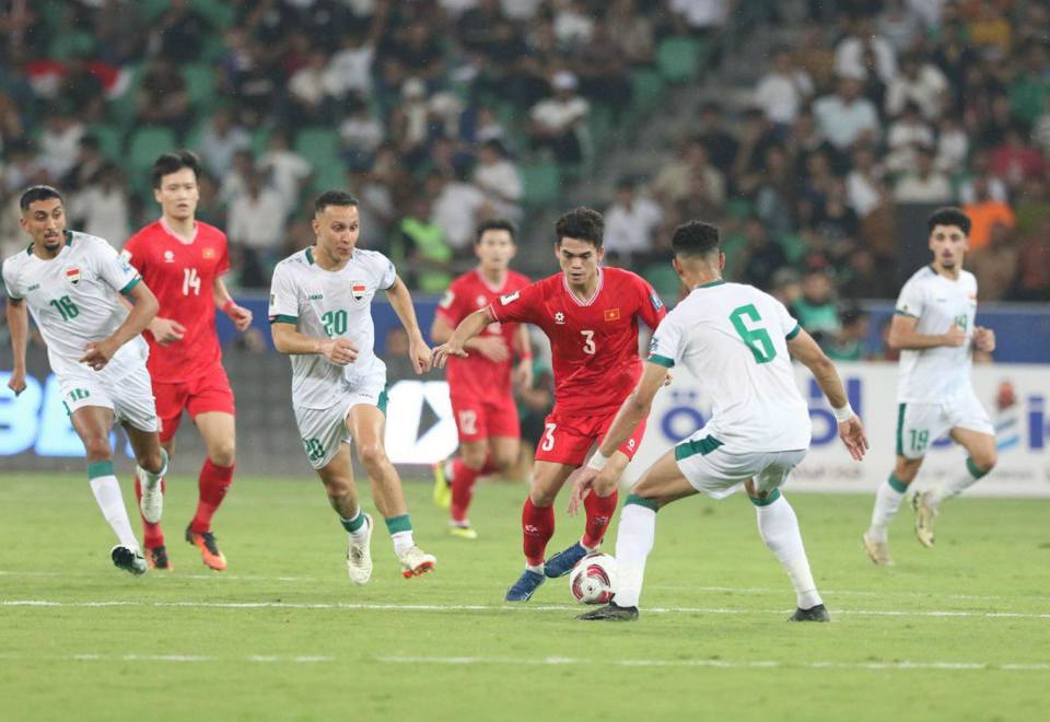 Tuyển Việt Nam&nbsp;ch&iacute;nh thức kh&eacute;p lại v&ograve;ng loại World Cup 2026 sau trận thua 1-3 trước tuyển Iraq.