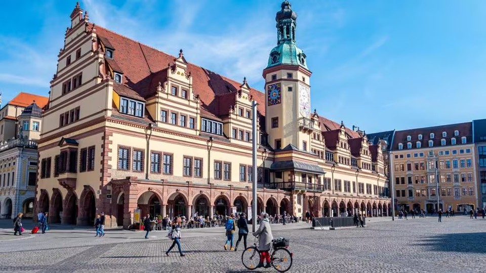 Leipzig l&agrave; qu&ecirc; hương của nh&agrave; soạn nhạc nổi tiếng Johann Sebastian Bach. Ảnh: AFP