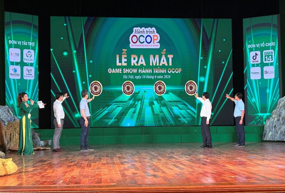 Ra mắt gameshow truyền hình “Hành trình OCOP” - Ảnh 1