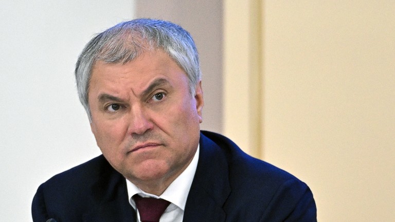 Chủ tịch Duma Quốc gia Nga Vyacheslav Volodin. Ảnh: Sputnik