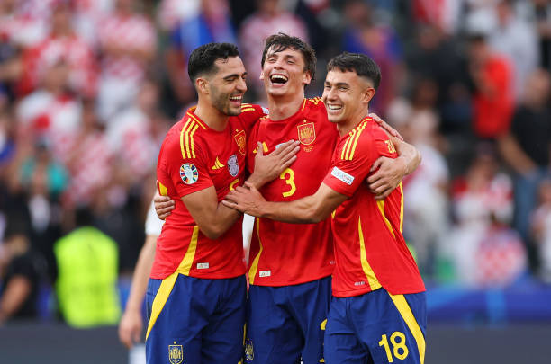 T&acirc;y Ban Nha thắng dễ Croatia trong trận ra qu&acirc;n tại EURO 2024. Ảnh: Getty