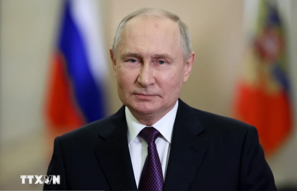 Tổng thống Li&ecirc;n bang Nga Vladimir Putin. Ảnh: TTXVN