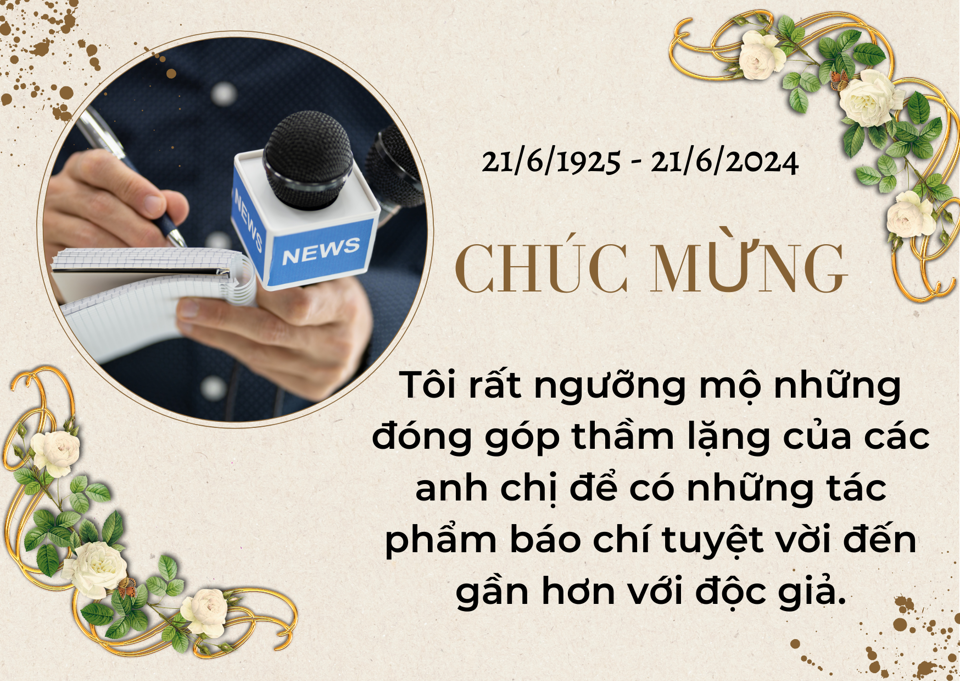 Lời chúc nhân Ngày Báo chí cách mạng Việt Nam 21/6 tặng các nhà báo - Ảnh 6