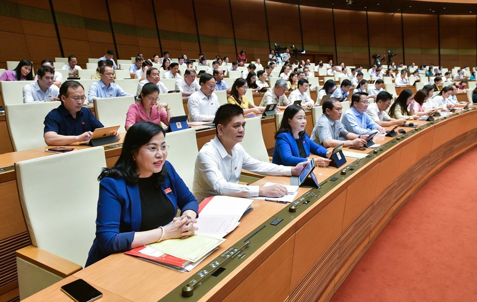 Các đại biểu tham dự tại hội trường. Ảnh: Phạm Thắng