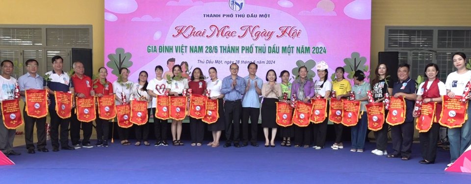 Khai mạc Ng&agrave;y hội Gia đ&igrave;nh Việt Nam 2024 tại TP Thủ Dầu Một.