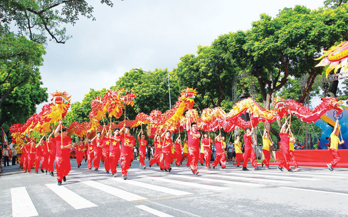 Thủ đ&ocirc; H&agrave; Nội &ldquo;Văn hiến, Văn minh, Hiện đại&rdquo;. Ảnh minh họa