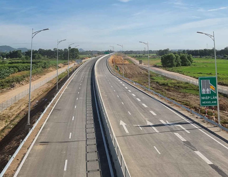 Dự &aacute;n th&agrave;nh phần Diễn Ch&acirc;u - B&atilde;i Vọt l&agrave; dự &aacute;n PPP c&oacute; tổng chiều d&agrave;i 49,3km. Ảnh: Quang Đại