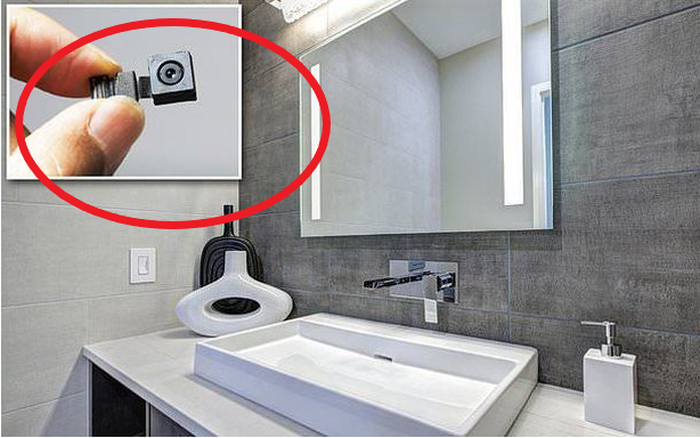 Nh&agrave; tắm, nh&agrave; vệ sinh l&agrave; nơi c&aacute;c đối tượng biến th&aacute;i thường đặt camera quay l&eacute;n. Ảnh: MXH