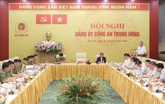 Chủ tịch nước T&ocirc; L&acirc;m ph&aacute;t biểu tại hội nghị - Ảnh: TTXVN