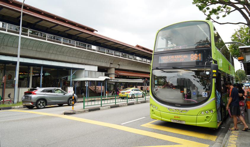 Xe bu&yacute;t c&ocirc;ng cộng tại Singapore. Ảnh: Getty image