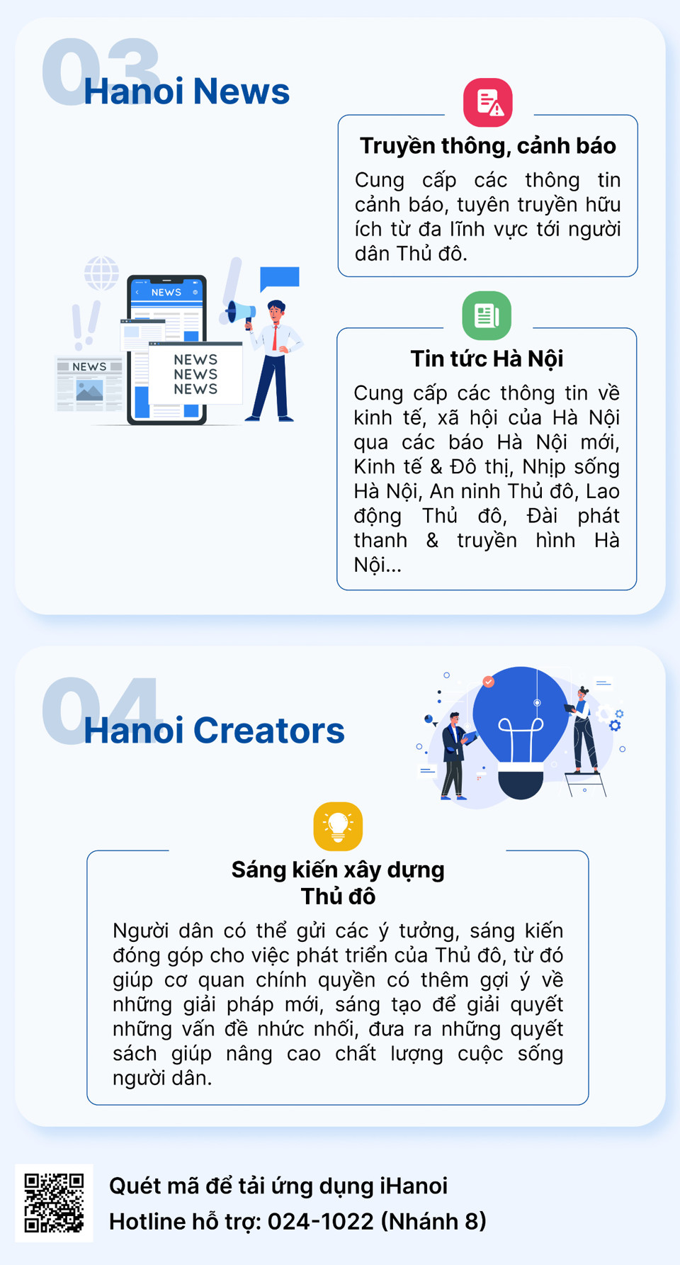 Hướng dẫn tải và cài đặt ứng dụng iHanoi - Ảnh 2