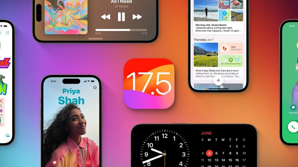 Apple chuẩn bị ph&aacute;t h&agrave;nh iOS 17.5.2